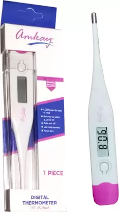 amkay digital thermometer with box