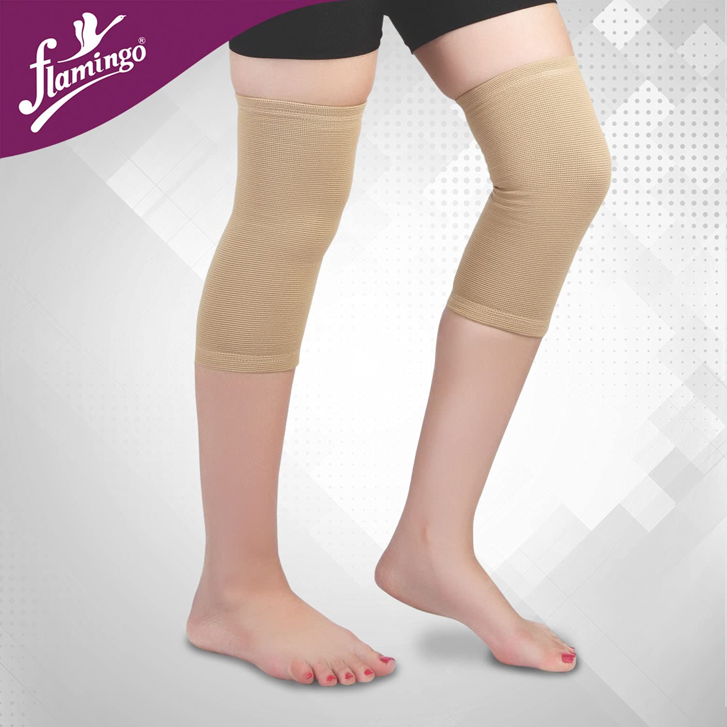 knee cap beige