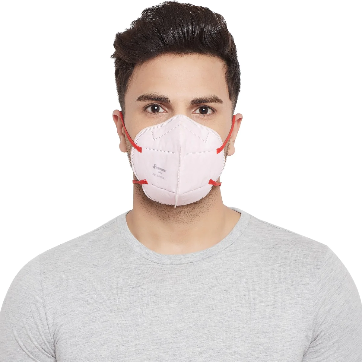 n95 mask with male model