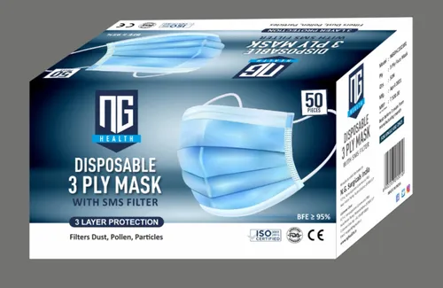 ng 3 ply mask box