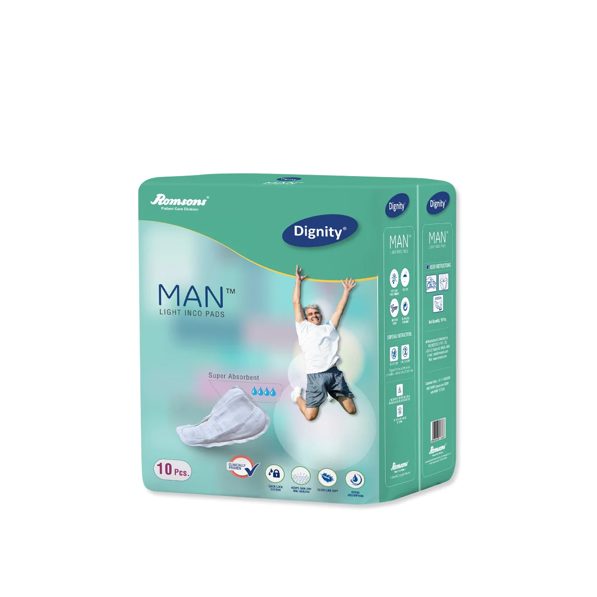 male incontinence pads