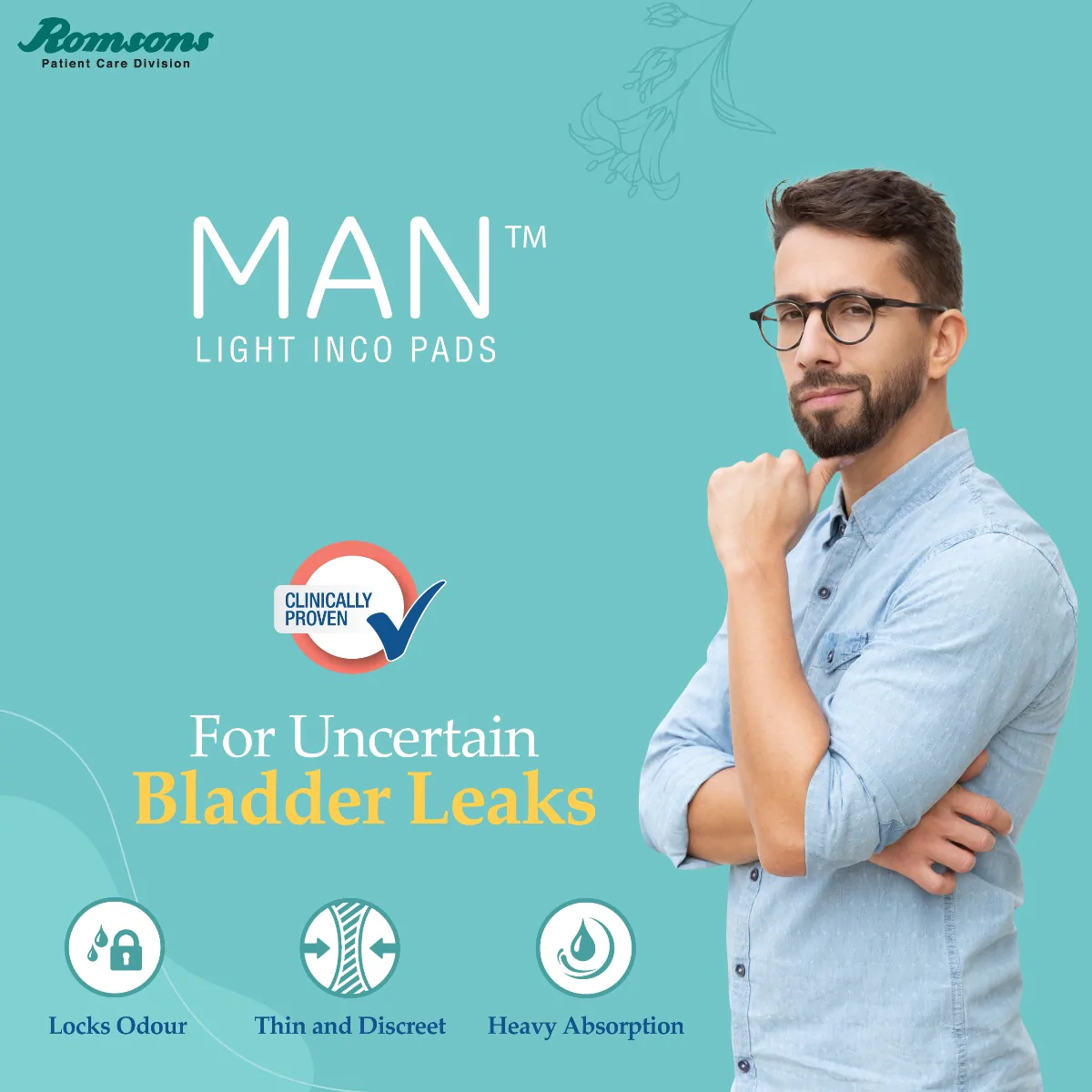 male incontinence pads