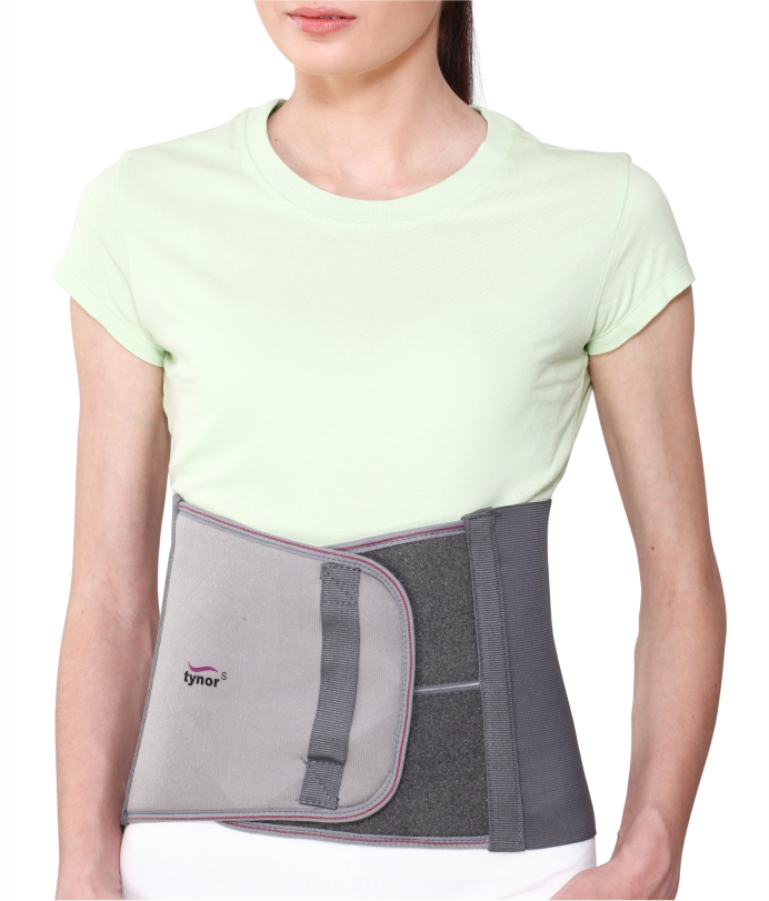 tynor abdominal belt with model