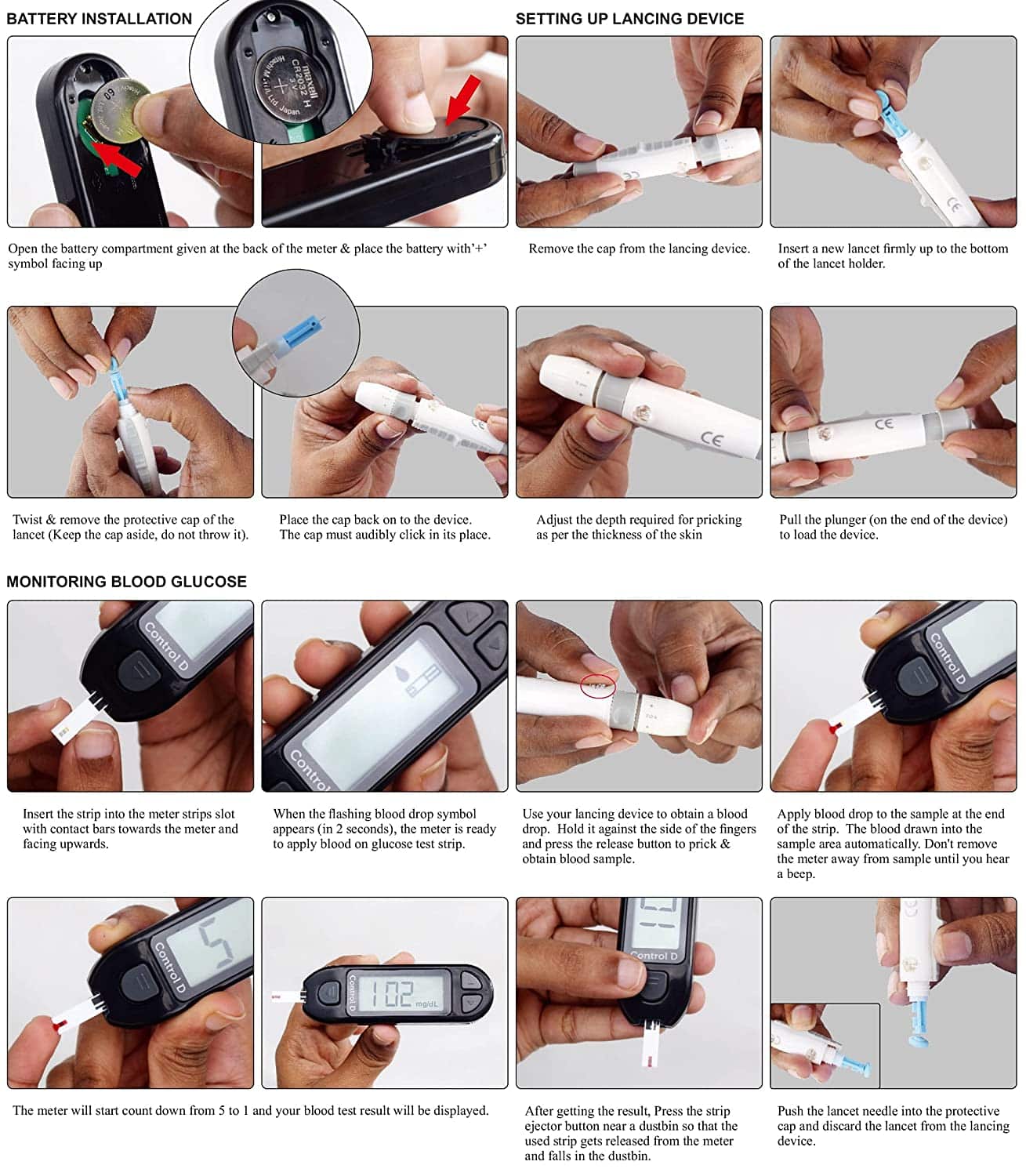 control d glucometer