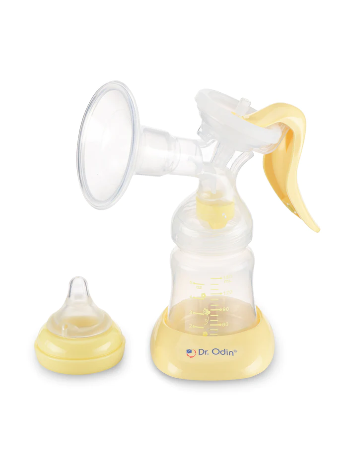 dr odin manual breast pump