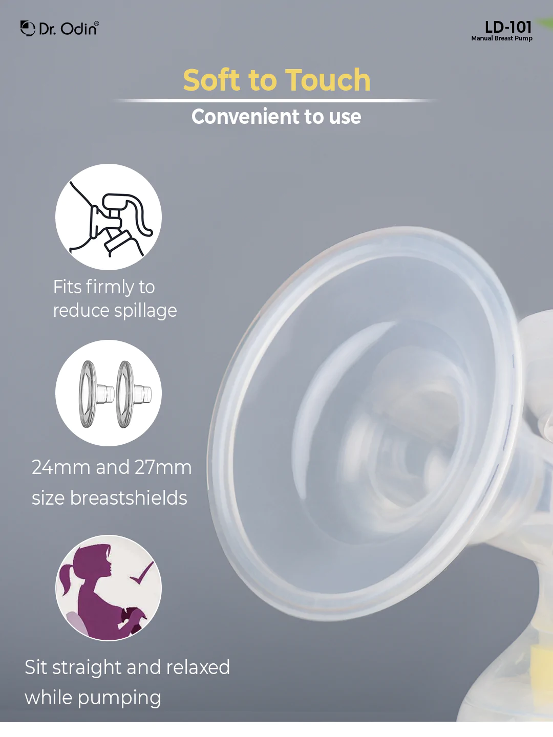 dr odin manual breast pump